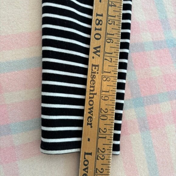 LAUREN RALPH LAUREN Black & White Reversible Striped Jacket Zip Front - Picture 8 of 8